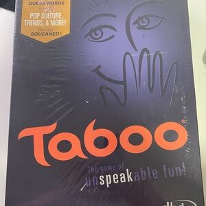 New Taboo Board Game